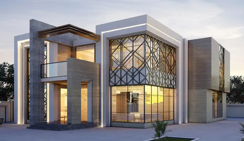 أحدث الاتجاهات في تصميم المنازل والفلل في السعودية