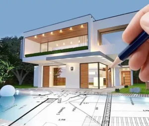 مراحل بناء فلل عصرية بأسلوب متكامل