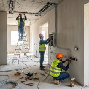 أعمال تأسيس كهرباء فلل في الرياض