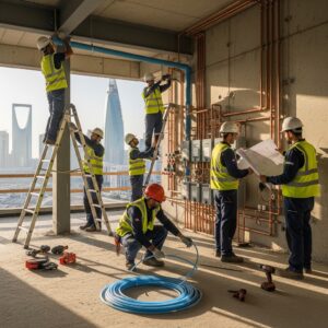 تنفيذ مشاريع سباكة متكاملة في الرياض 