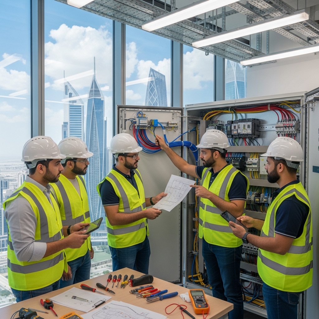 شركة تنفيذ أعمال كهربائية بالقصيم