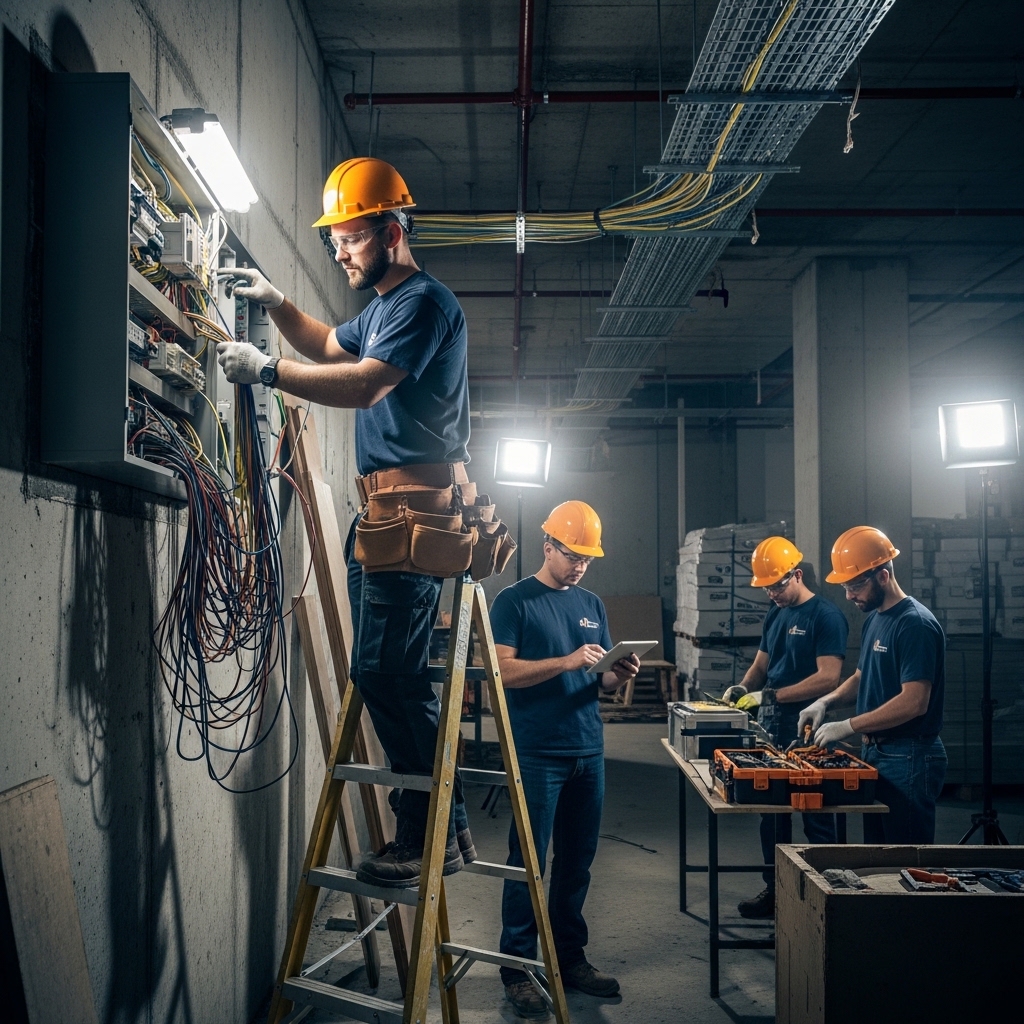 شركة صيانة كهرباء مباني في القصيم
