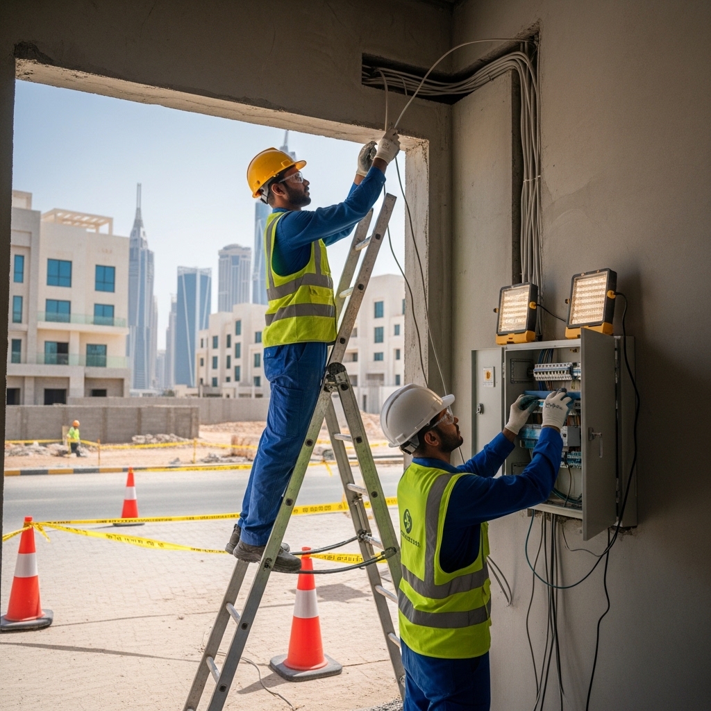 شركة مقاولات كهربائية بالدمام