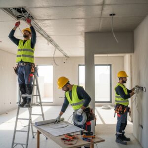 مقاول أعمال كهربائية طارئة بالدمام