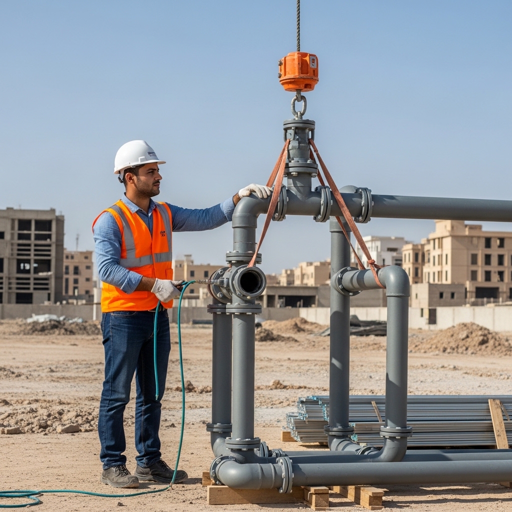 مقاول تمديدات السباكة للمباني بالرياض