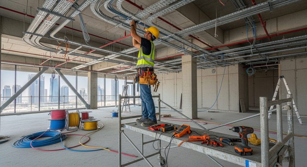 مقاول تمديدات كهربائية في الرياض