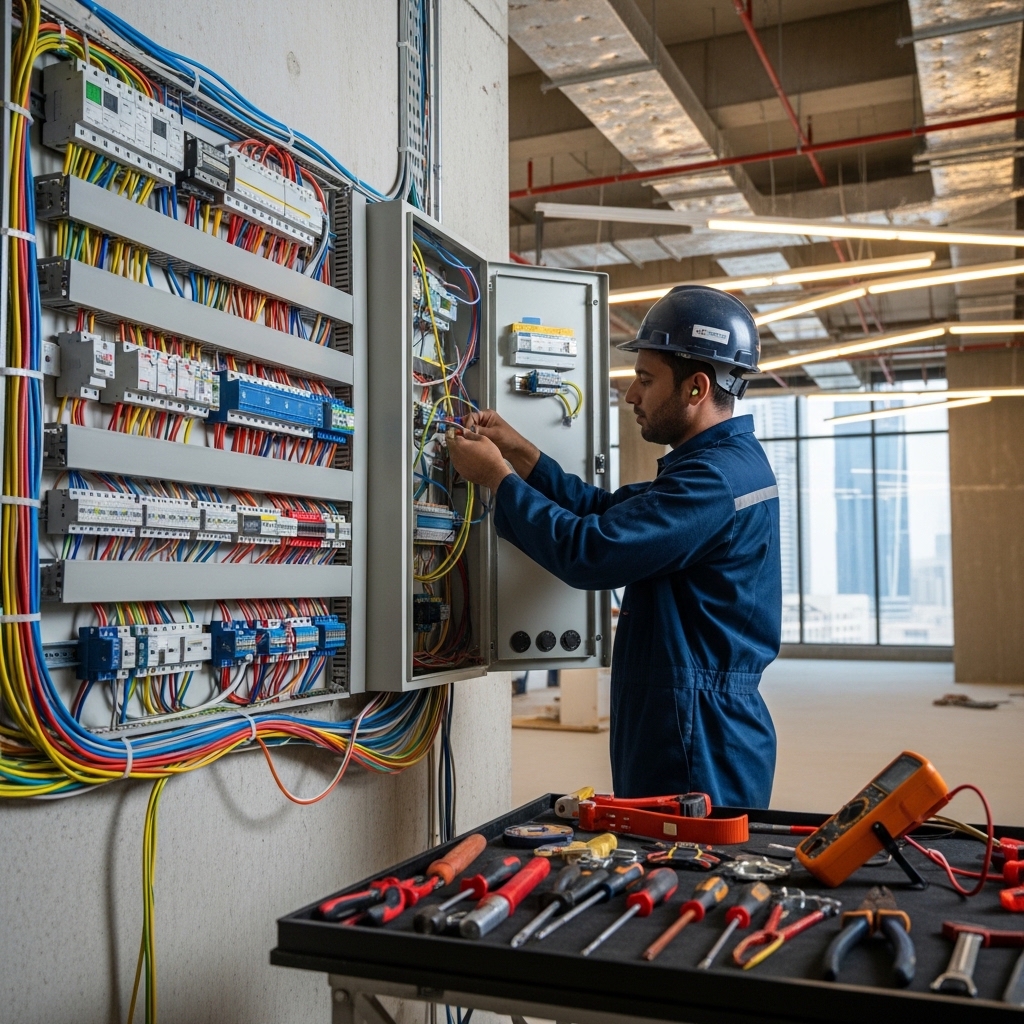 مقاول لوحات كهربائية بالرياض