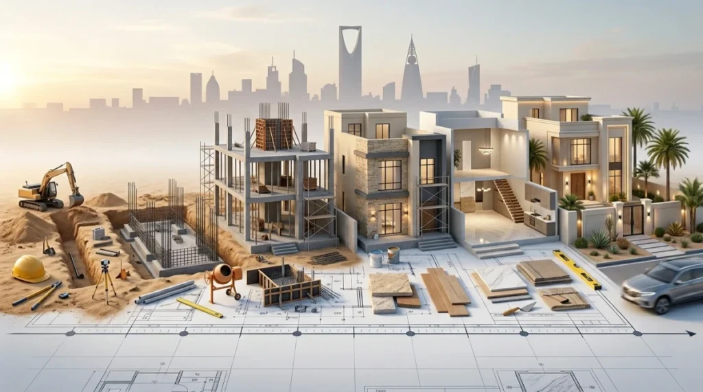 شركة مقاولات وتصميم داخلي في الرياض
